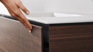Geberit ONE washbasin with space=saving system