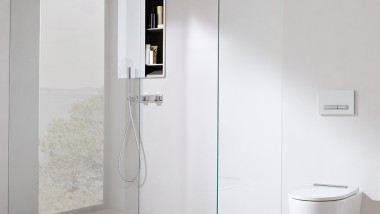 Geberit ONE bathroom with shower solution
