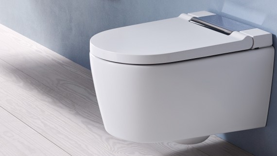 Geberit AquaClean Sela – um sistema de lavagem integrada da mais recente geração